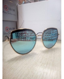 Сини огледални дамски очила 2021