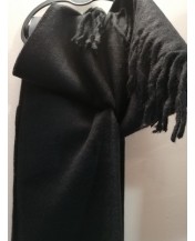 Стилен зимен мъжки шал Черен