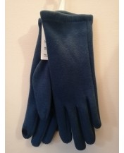 Дамски зимни ръкавици Сини текстил